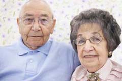 Image of happy senior couple